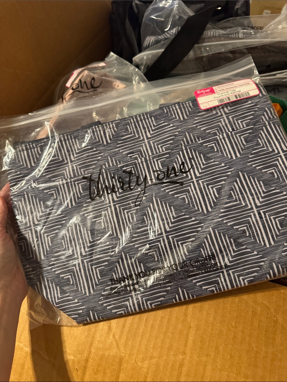 thirty-one Thermal Tote — Windswept Diamonds